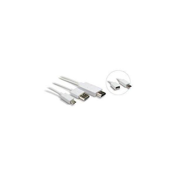 METRONIC Cavo USB Micro + HDMI + USB